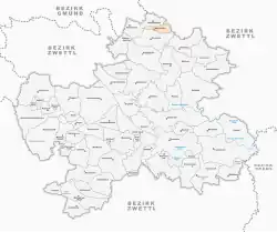 Lage von Mayerhöfen in Zwettl