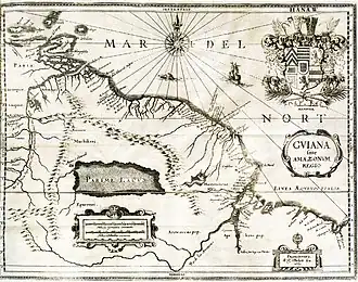 Historische Karte von Johann Philipp Thelott, 1669