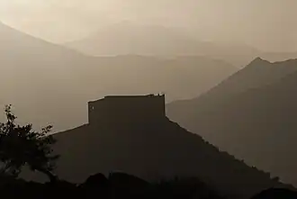 Kasbah der Goundafa im Nfiss-Tal nahe Ijoukak, Marokko