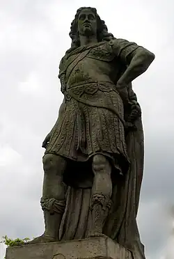 Beispiel der Bildhauerei des Barock: Denkmal für Landgraf Karl, 1686 vollendet