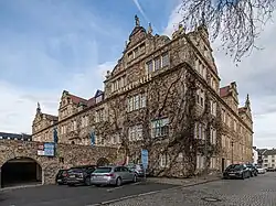 Der Marstall beherbergt die Markthalle und das Stadtarchiv Kassel
