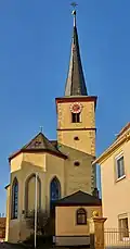 Die Kirche in Prosselsheim