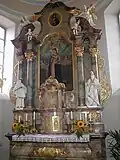 Hauptaltar der kath. Kirche