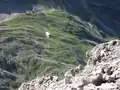 Blick von der Urbeleskarspitze zum Kaufbeurer Haus