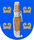 Altes Wappen von Kauhava (Finnland)