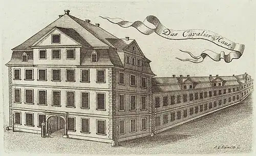 Kavalierhaus Braunschweig, 1748