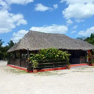 Kaua – Traditionelles Wohnhaus mit Schilfdach