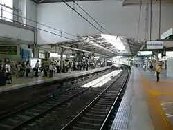 Bahnsteige von Keikyū