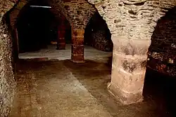 Der alte Burgkeller aus dem 14. Jahrhundert