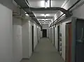 Kellergeschoss im Verwaltungsgebäude der DP