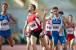 Kemal Koyuncu (rotes Trikot) – Platz&nbsp;22