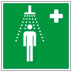 KennV Rettungszeichen Notdusche