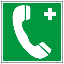 KennV Rettungszeichen Notruftelefon