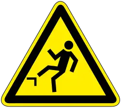 KennV Warnzeichen Absturzgefahr