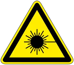 KennV Warnzeichen Laserstrahl