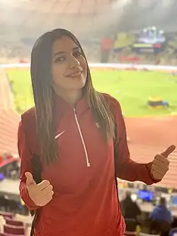 Kenza Sosse Rang acht in&nbsp;1:06,76&nbsp;min