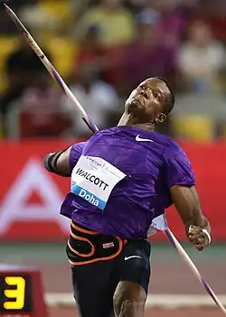 Der Olympiasieger von 2012 Keshorn Walcott kam auf den siebten&nbsp;Platz