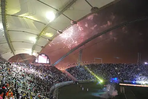 Das Khalifa International Stadium in Doha