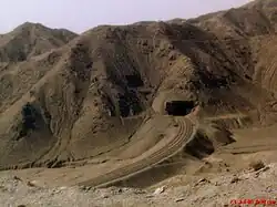 Nordöstliche Tunneleinfahrt