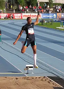 Godfrey Khotso Mokoena – ausgeschieden in Qualifikationsgruppe&nbsp;B mit 16,32&nbsp;m