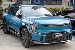 Kia EV9 GT-Line auf der Auto Zürich 2023