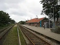 Bahnhof von Kibæk