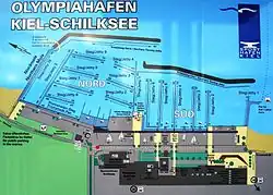 Übersichtskarte des Olympiazentrums