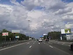 Die M3 Richtung Moskau