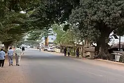 Die Hauptstrasse von Kigoma