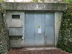 Artilleriewerk Kilchlidossen: Eingang