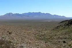 3. Regenschattenwüste: Abgeschirmt durch Gebirge gibt es kaum Niederschläge in der Mojave-Wüste in den USA.