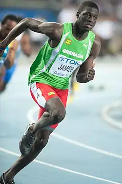 Bronzemedaillengewinner Kirani&nbsp;James