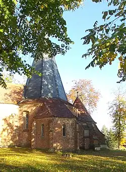 Dorfkirche Ludorf, von Südwesten