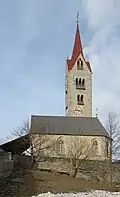 Südansicht der Kirche