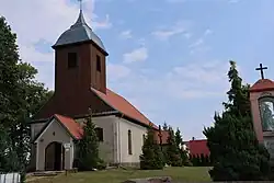 Kirche Lyna (2024), Außenansicht