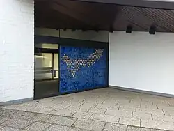 Eingang der Kirche Vilsendorf