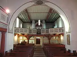 Westempore und Orgel