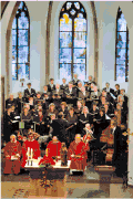 Kirchenchor beim Festgottesdienst