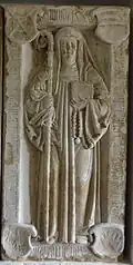 Epitaph einer Äbtissin