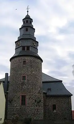 Kirchturm, früher Wehrturm