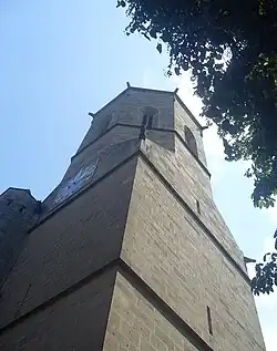 Kirchturm, Ansicht von Nordwesten