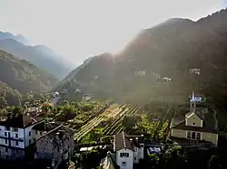 Blick Richtung Westen