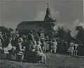 Kirchweihe der neuen Kirche am 27. Juli 1930 nach der grundlegenden Sanierung
