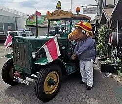 „Fritz“ Maskottchen