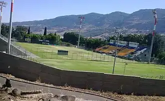 Blick auf das Städtische Stadion (Juli 2009)