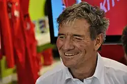 Kito de Pavant in Les Sables-d’Olonne vor dem Start zur Vendée Globe 2012/13