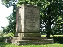 Lützow-Denkmal bei Klein-Schkorlopp