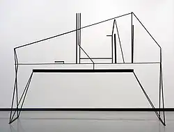 Kjell Varvin, O’Hoy, Skulptur, Eisen geschweißt, 1995.