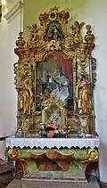 Der rechte Seitenaltar