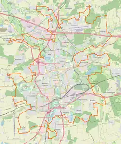 Karte des Wanderweges